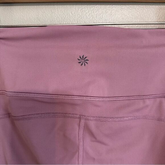 Athleta Ultimate Stash 7/8 High Rise Active Tight Leggings Sugarplum Mauve - Picture 7 of 9